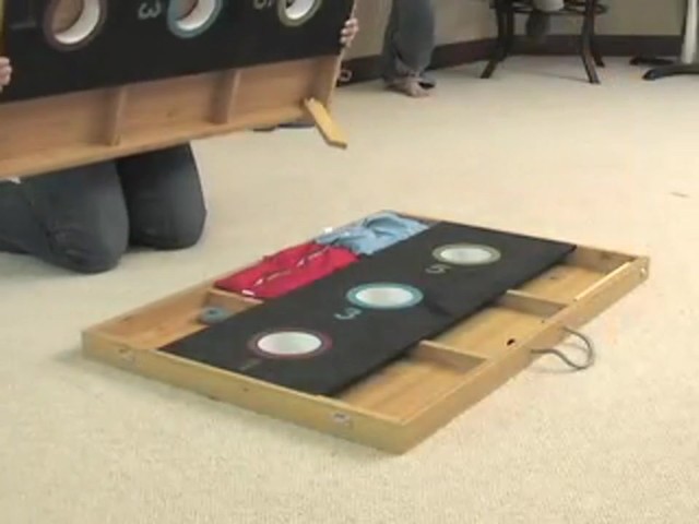 Triumph Sports&reg; 2 - in - 1 Bag Toss / Washers Game Set - image 8 from the video